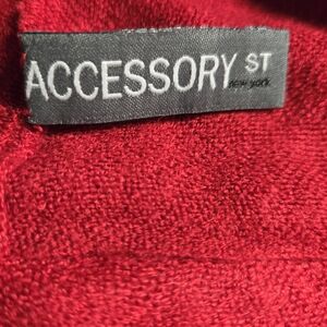 Accessory Street Red Scarf